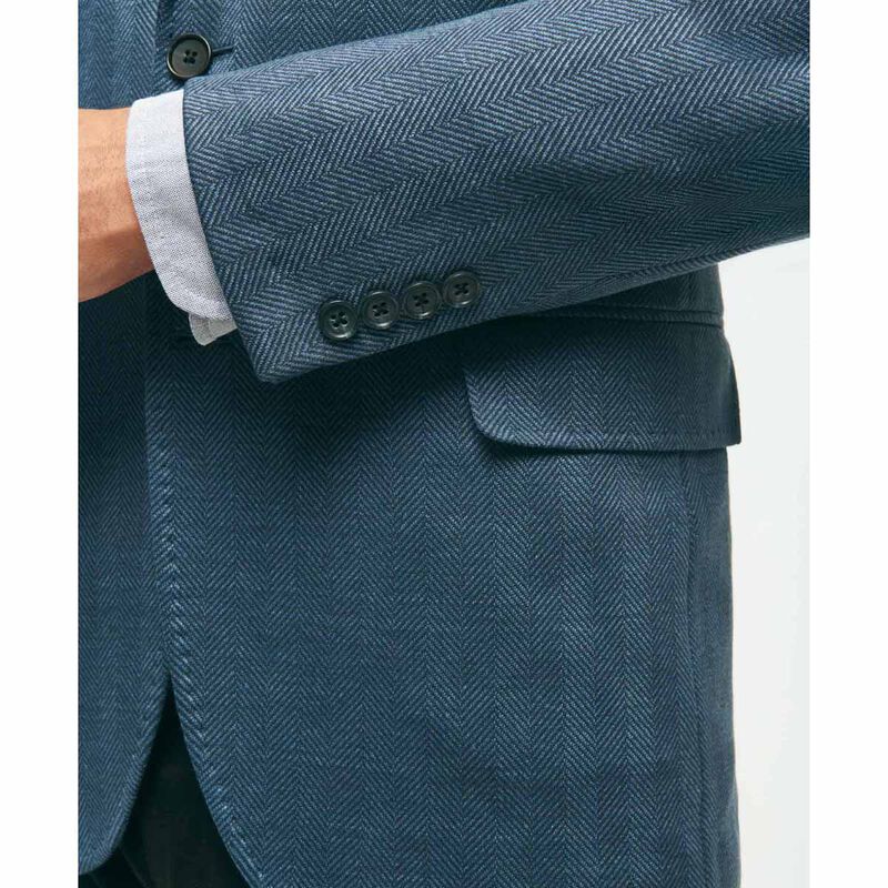 Brooks Brothers Linen Herringbone Sport Coat image number 2